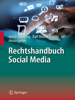 cover image of Rechtshandbuch Social Media